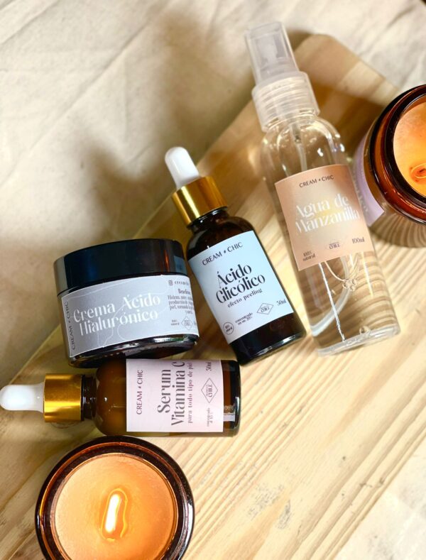 Pack Acido glicolico, Vitamina y +