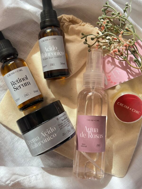 Pack mamá/ Retinol, acido h, Crema h, Tonic