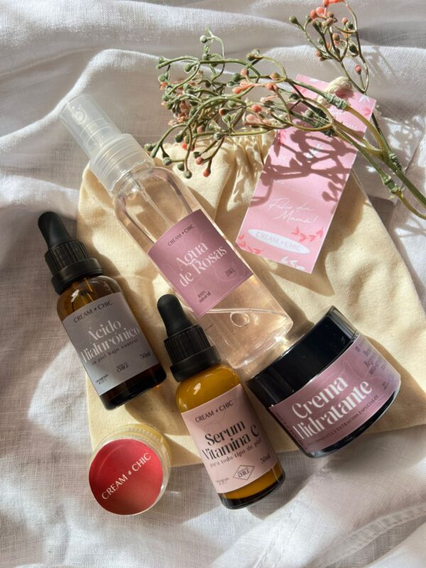 pack mamá/Acido h, Vitamin, Tonic, Crema hidr